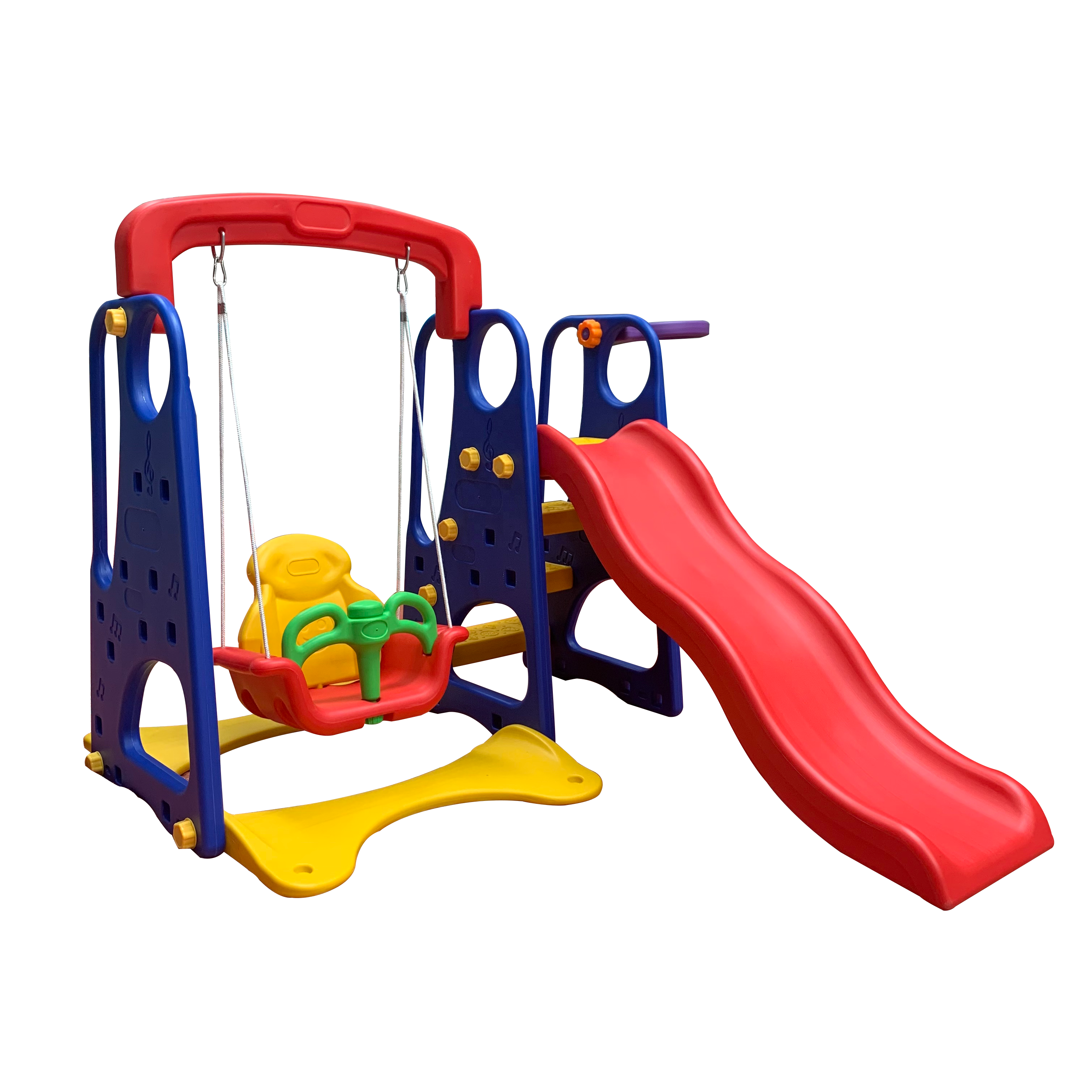 Hot Selling 3 in 1 Baby Slide and Swing Set Indoor Playground Slide Toys