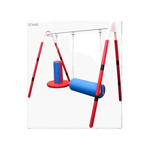 Sturdy Sensory Swing With Protective Foam Sensory Round Swing With Protection Foam Barrier Indoor Padded Swing Stand Soft Play