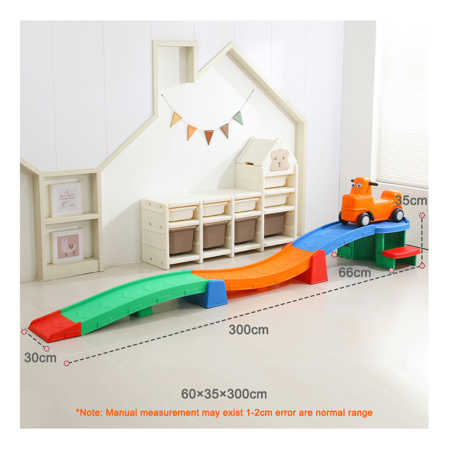 Up & Down Roller Coaster for Kids, Rapid Ride & Hide Edition Ride On Toy for Indoor/Outdoor Use children slide car