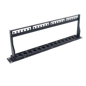 19"1U UTP Cat 6A 16 Port Blank Patch Panel