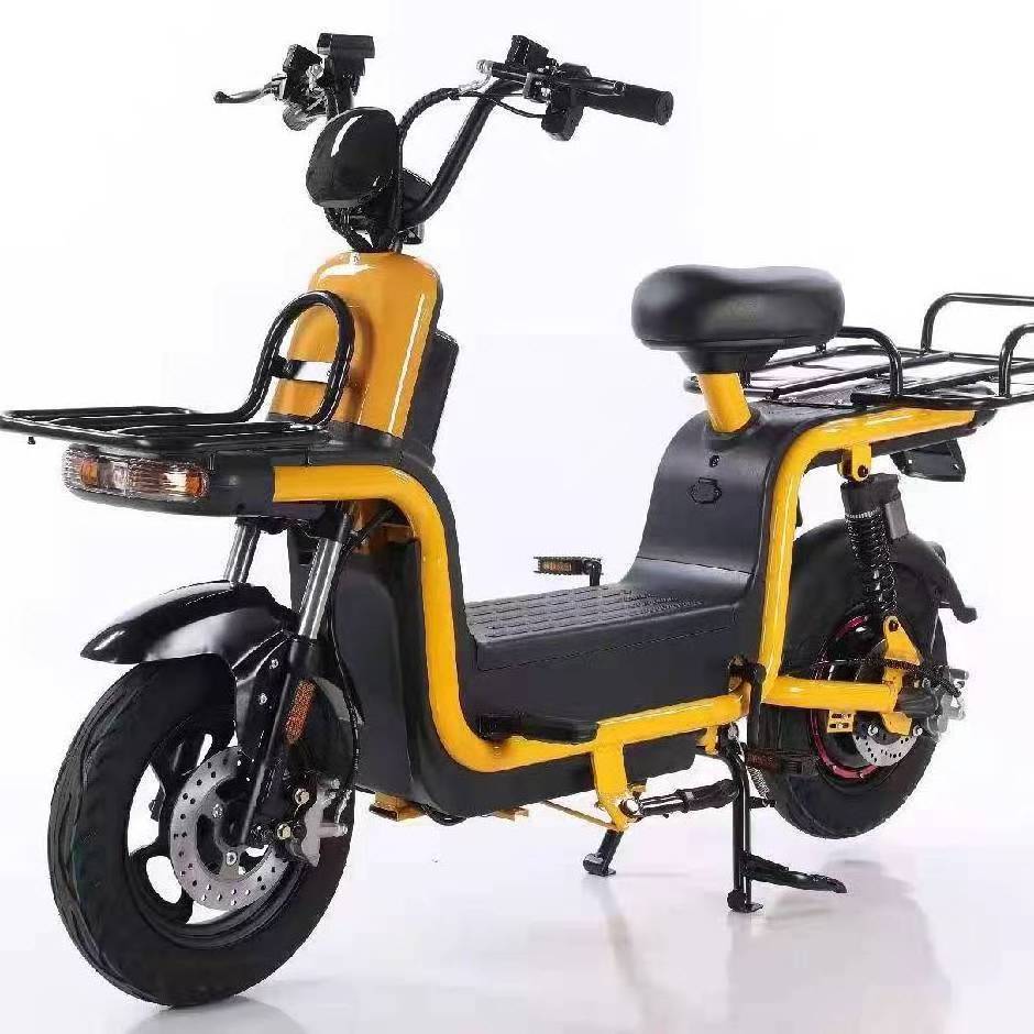 Factory  Y2-FD China sale Food Delivery Electric Bike 48v 2 seat Electric City Bike for Adult Wholesale price Delivery Bicycle