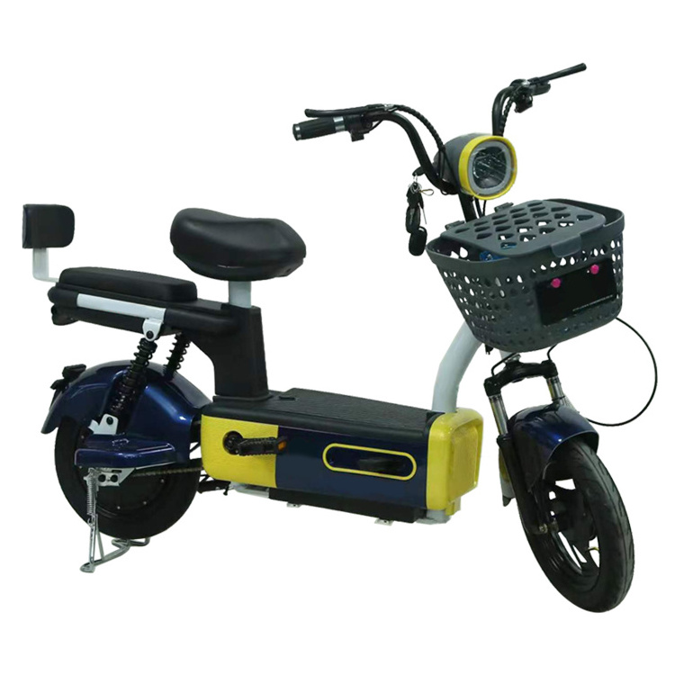 YOUYUAN China New Type Popular Design Ebike Scooter 2 seater Y2-BE 48V 350W Electric City Bicycle E bike for Adult