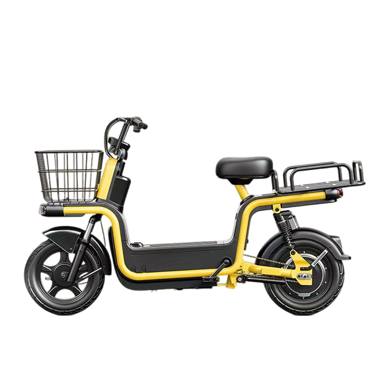 Factory  Y2-FD China sale Food Delivery Electric Bike 48v 2 seat Electric City Bike for Adult Wholesale price Delivery Bicycle