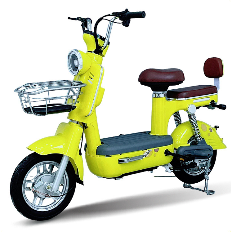 Y2-MD CKD Indonesia 2 wheel cheap new 350w 500w 48v electric moped bike with pedals electrica ebike scooter bike bicycle