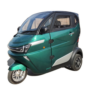 New Arrived 3KW Motor Electric Three Wheel Truck Y2 AC Motor 60V Closed Enclosed 3 Wheel Electric Motorcycle Motorized 30 Degree