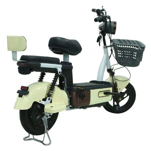 YOUYUAN China New Type Popular Design Ebike Scooter 2 seater Y2-BE 48V 350W Electric City Bicycle E bike for Adult