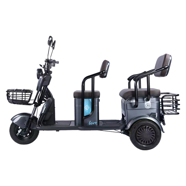 Y3-XK Handicap Elderly Triciclo Electrico Adulto 3 Wheel 60v Electric Trike Three Wheels Electric Tricycle 48V Eec Open 30-50km