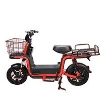 Factory  Y2-FD China sale Food Delivery Electric Bike 48v 2 seat Electric City Bike for Adult Wholesale price Delivery Bicycle