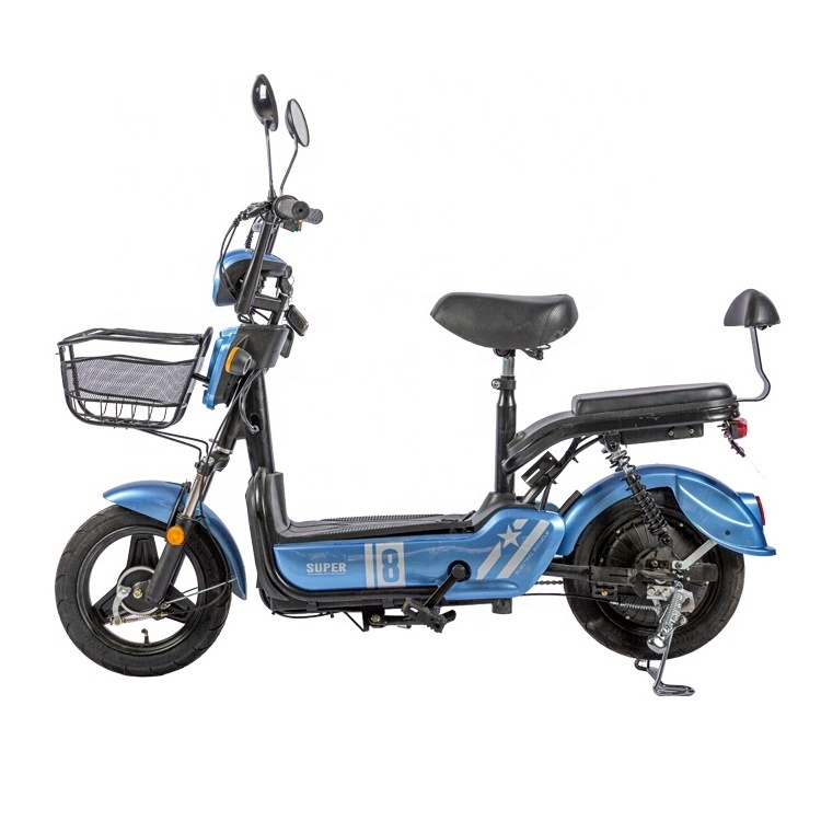 CKD 350w 2 wheel electric bike scooter/electric moped with pedals motorcycle electric scooter