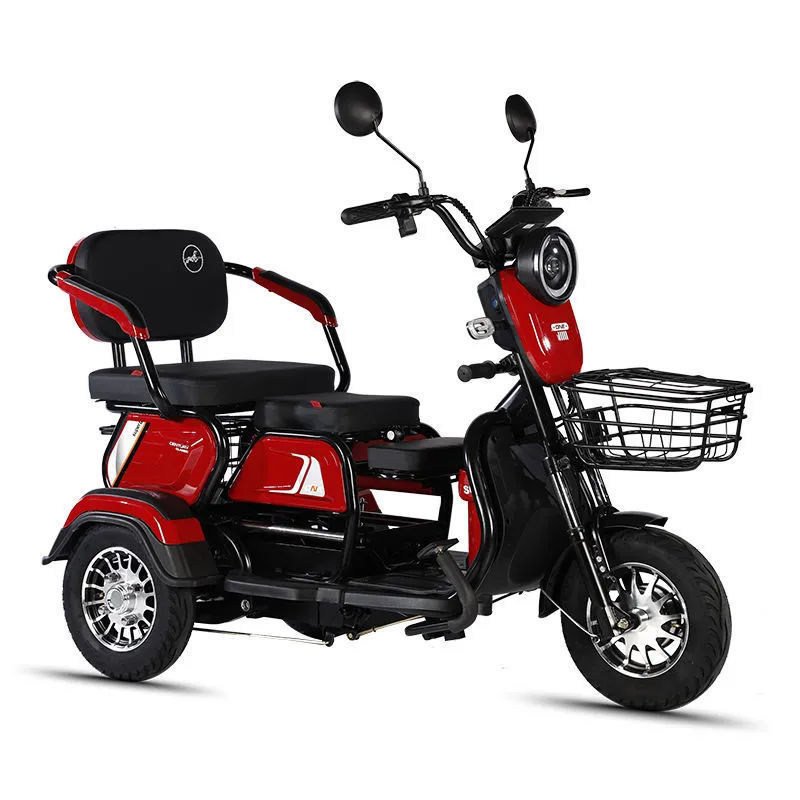 Use Tricycles Electric Tricycle with Roof T3-XK Hot Selling Easy to Ride Adult 3 Wheel Electric Motorcycle 48V Eec Open 30-50km