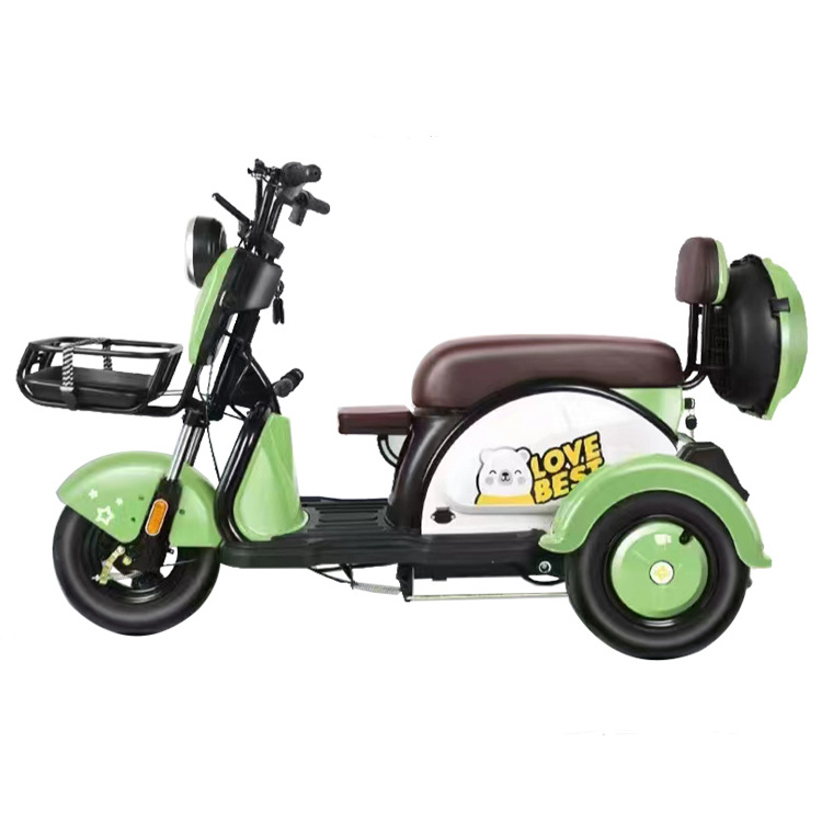 T3-HL 800W/1000W Electric three wheel Tricycle For Adult OEM ODM Tricycle With Custom Logo