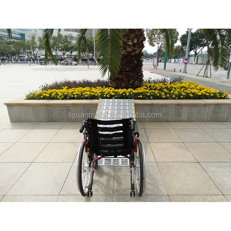 China wholesale high quality portable roll a ramps for wheelchairs