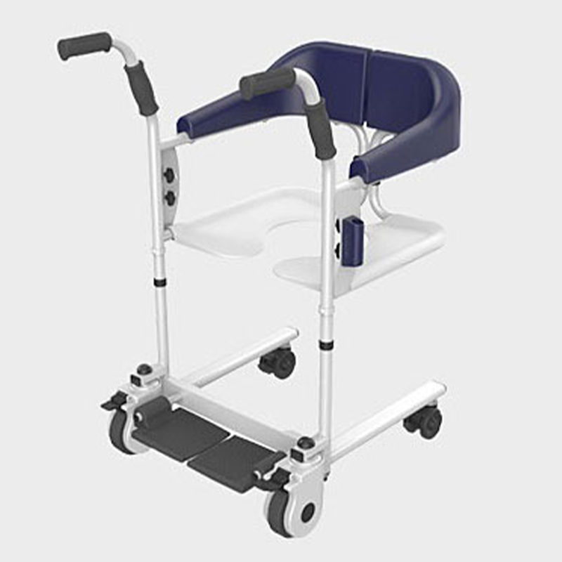 Multifunction Medical Hydraulic Handicapped Electric Folding Powered Elderly Toilet Commode Patient Lift Patient Transfer Chair