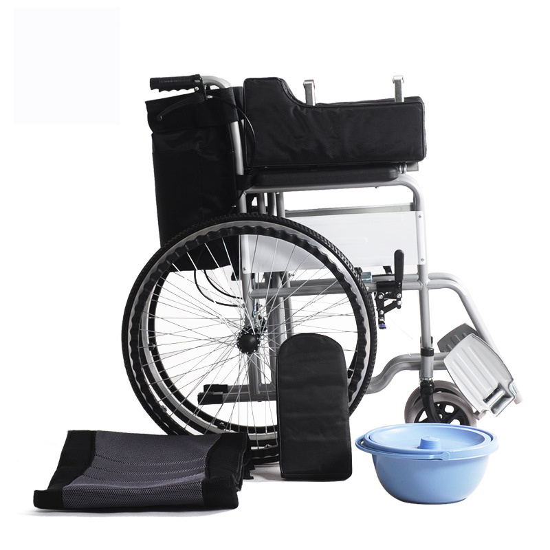 Medical Used Manual Foldable Wheelchair for elder and disable