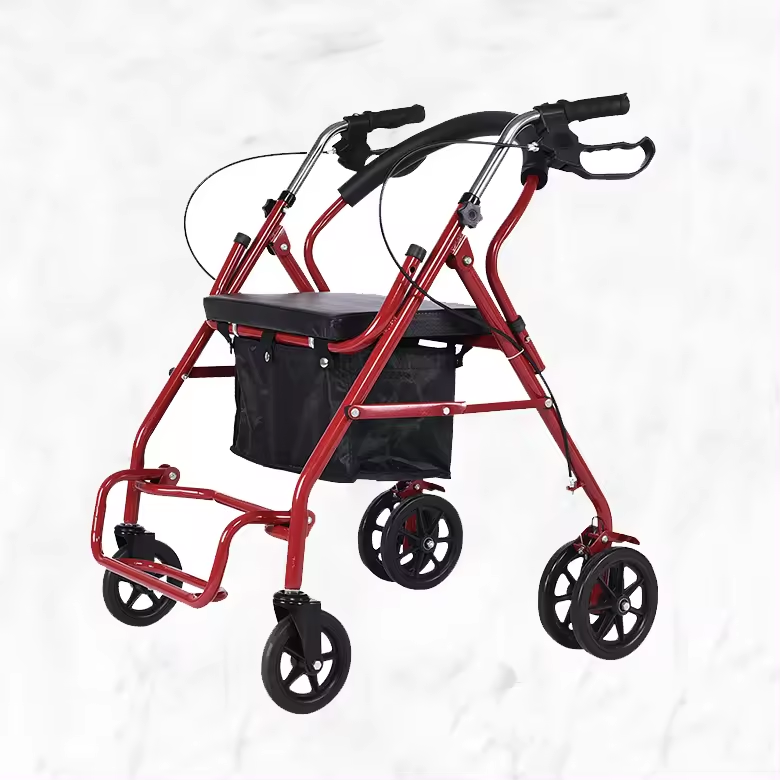 Folding Aluminum Walking Assist Device Machine For Disabled Elderly People Patient Upright Walker Rehabilitation Equipment