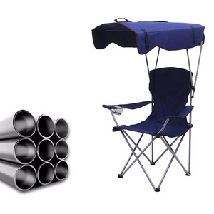 Outdoor portable folding chair 600D Oxford folding beach chair Fishing lounge chair with canopy and umbrella