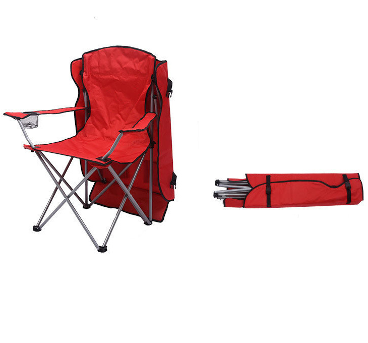 Outdoor portable folding chair 600D Oxford folding beach chair Fishing lounge chair with canopy and umbrella