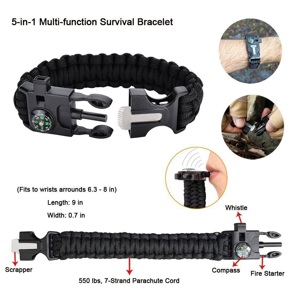 Wholesale Profession SOS Tactical Aid Outdoor Emergency Survival Kit Gear Equipment for Traveling Camping Hunting