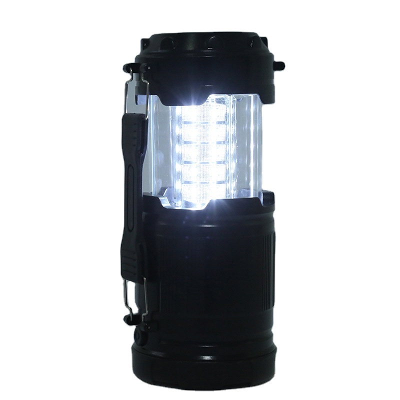 factory 2 in 1 Multifunction Portable Flashlight USB output ABS Telescopic lantern LED charging outdoor camping light