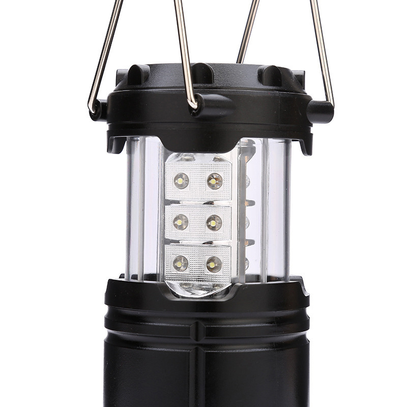 Collapsible LED Telescopic Light Emergency Lamp Camping Lantern with 3AA Battery