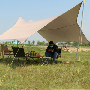 New arrival outdoor Simple portable camping rain and sun protection pergola beach awning tent