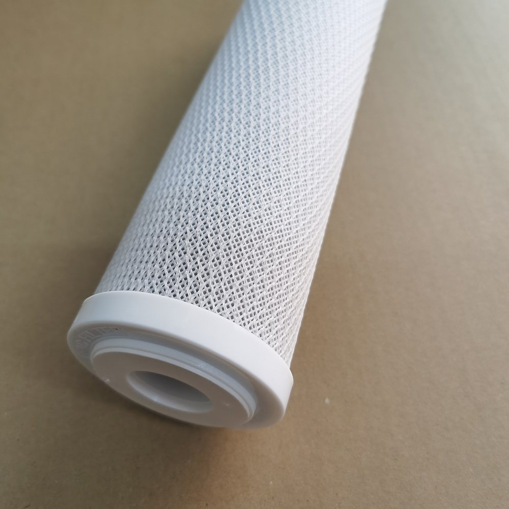 CTO activated carbon cartridge filter 5 10 20 inch Water Filter cartridge for  under sink RO Water filter system.