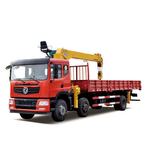 12 ton hydraulic man basket crane remote control truck mounted knuckle boom portable lift crane for sale SQ12A5