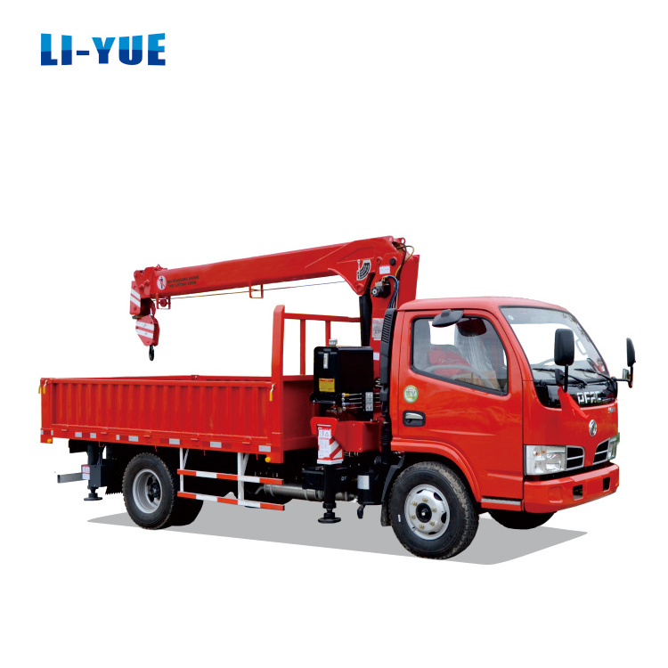 Man Lift Platform Truck Crane with Personnel Cage