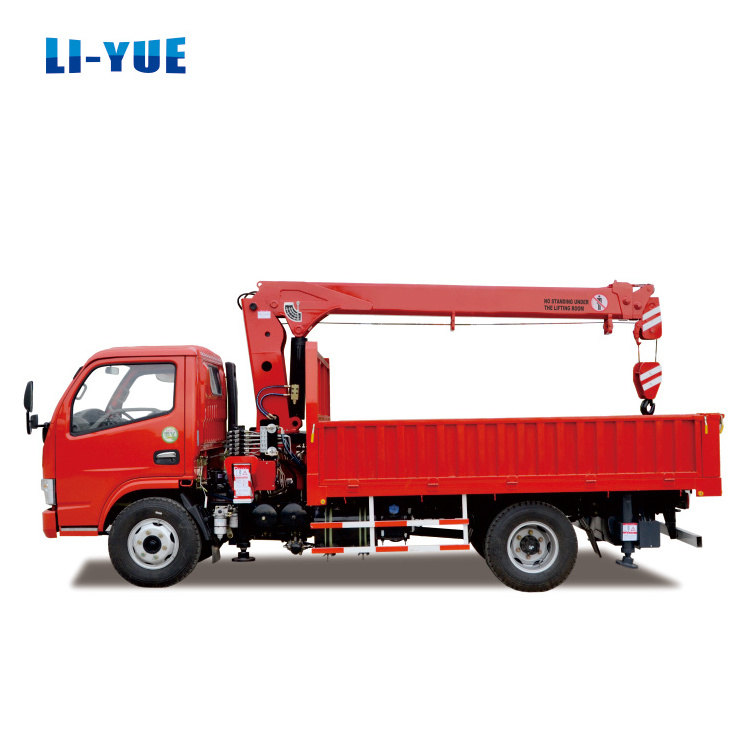 Man Lift Platform Truck Crane with Personnel Cage