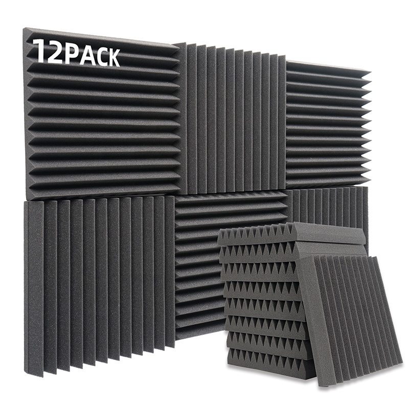 Customized New Products noise dampening sound proof foam panels for recording studio