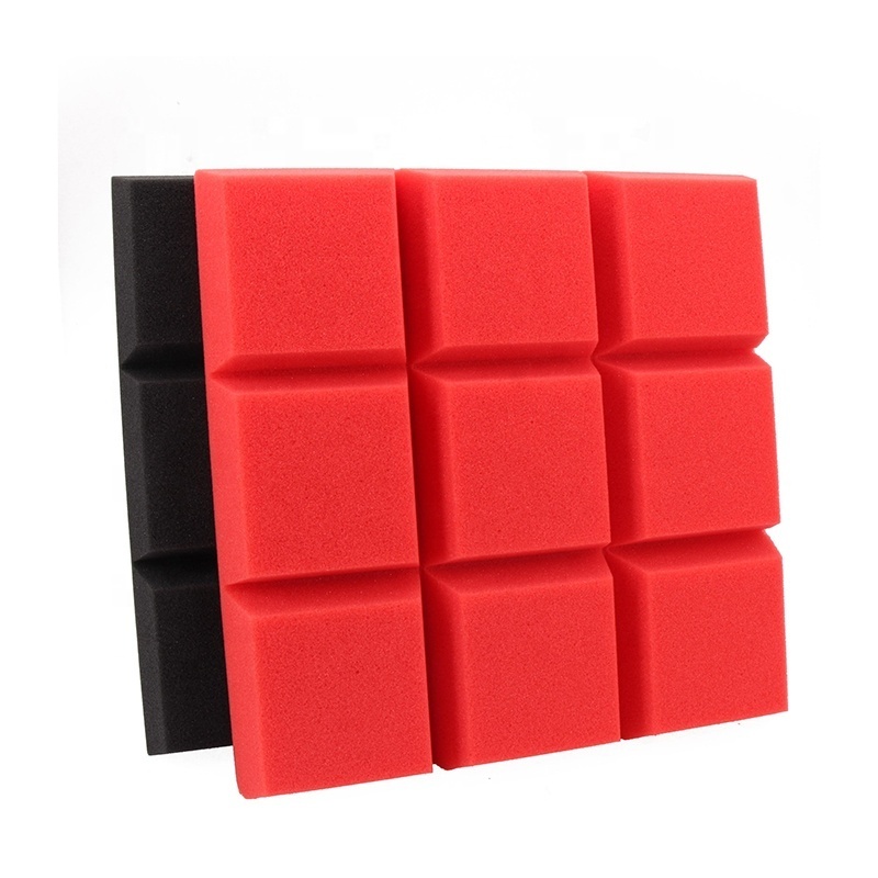 Cheap Wholesale self-adhesive sound absorbing panel acoustic foam for Recording studio