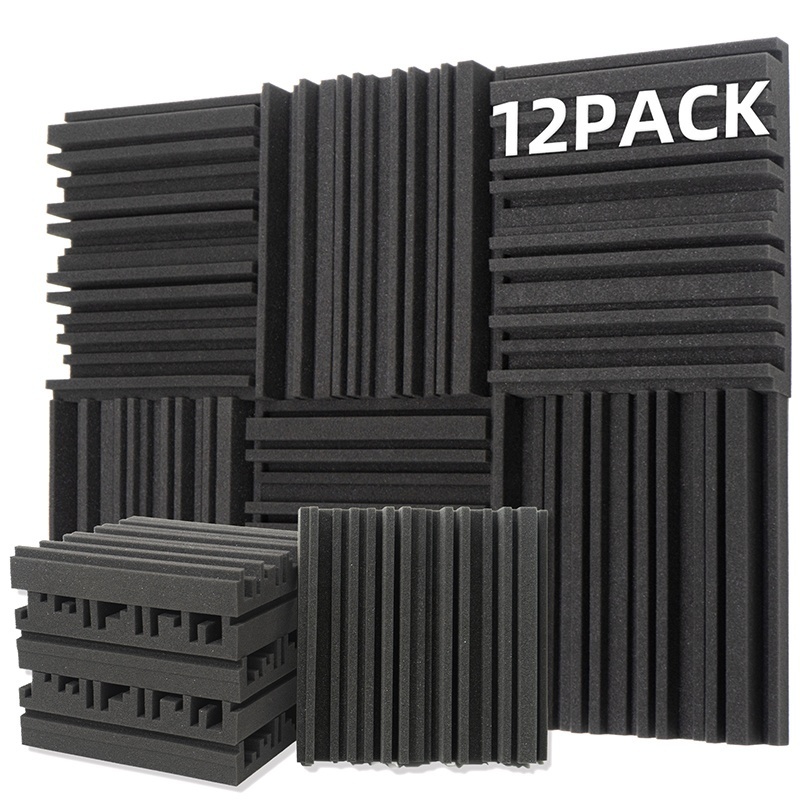 Most popular  Best Noise Cancelling  Bass Trap Acoustic Foam Wall Panels For Theater Room