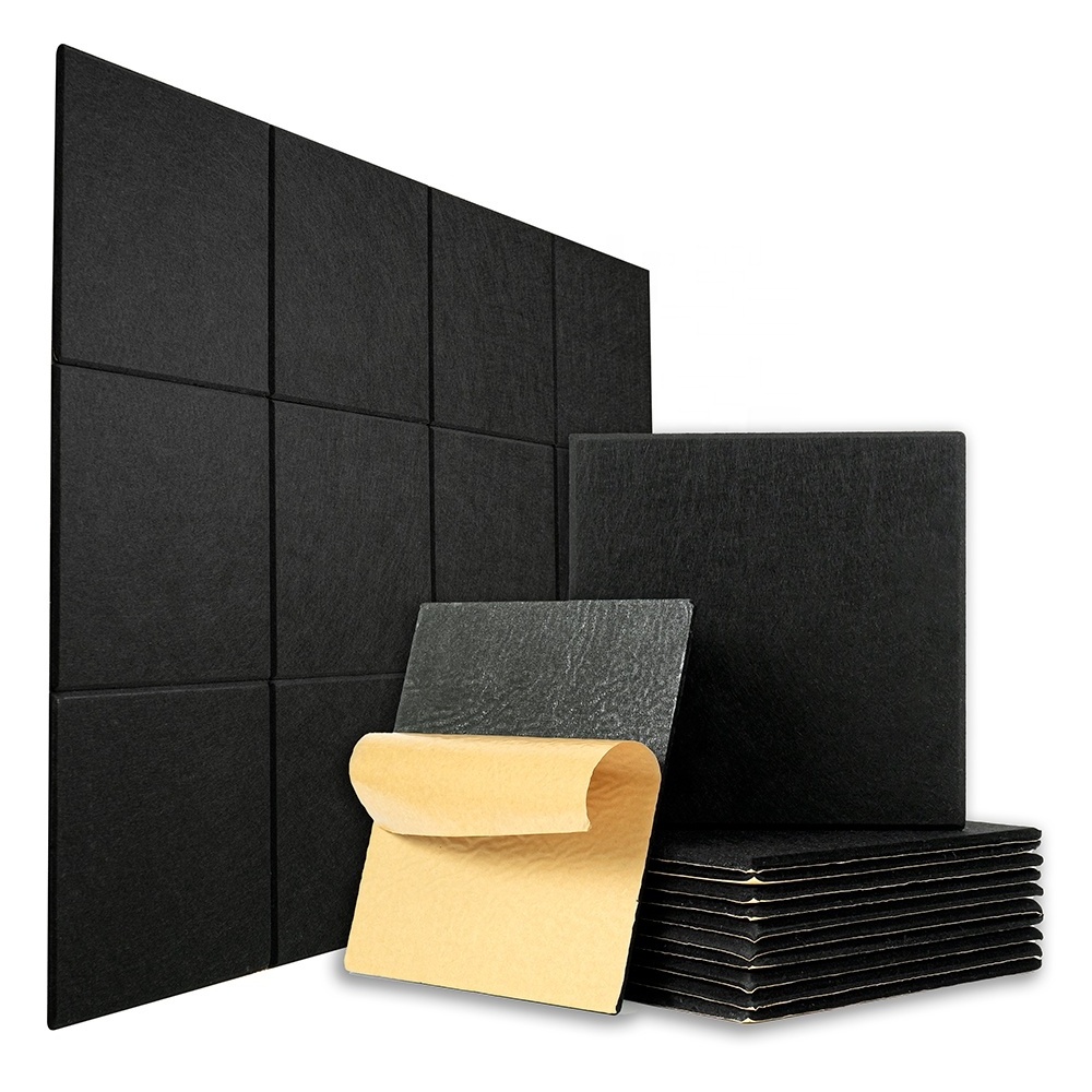 Minimum Order Quantity Sound absorption noise reduction acoustic polyester board for ceiling