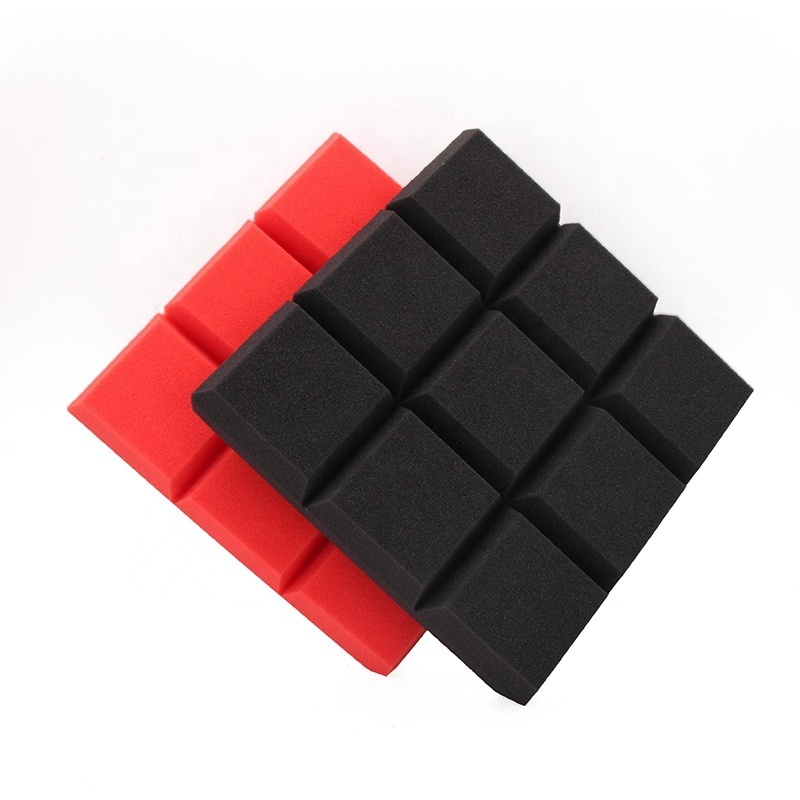 Cheap Wholesale self-adhesive sound absorbing panel acoustic foam for Recording studio