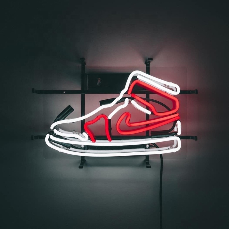 Shoe Shop Athletic Logo LED Neon Lights Customized