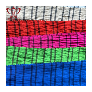 Shaoxing Lizabella Best Quality Wholesale Cey Cation Woven Fabrics for Clothing Dresses 100% Polyester Fabric GRS Sofa Textile