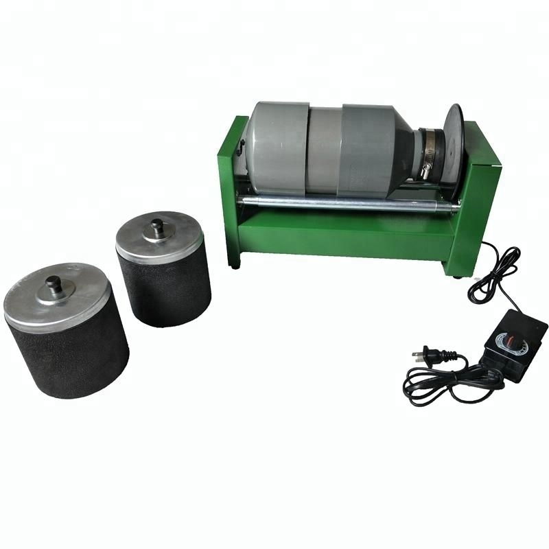 15 LB Jewelry and Glass PVC Drum Rotary Rock Tumbler and Polisher Kit,Rock Tumbler Polishing Machine