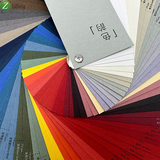 Lizheng Direct Sale Diy Colorful High Quality Textured Cardstock Paper For Craft Card Making special paper a4