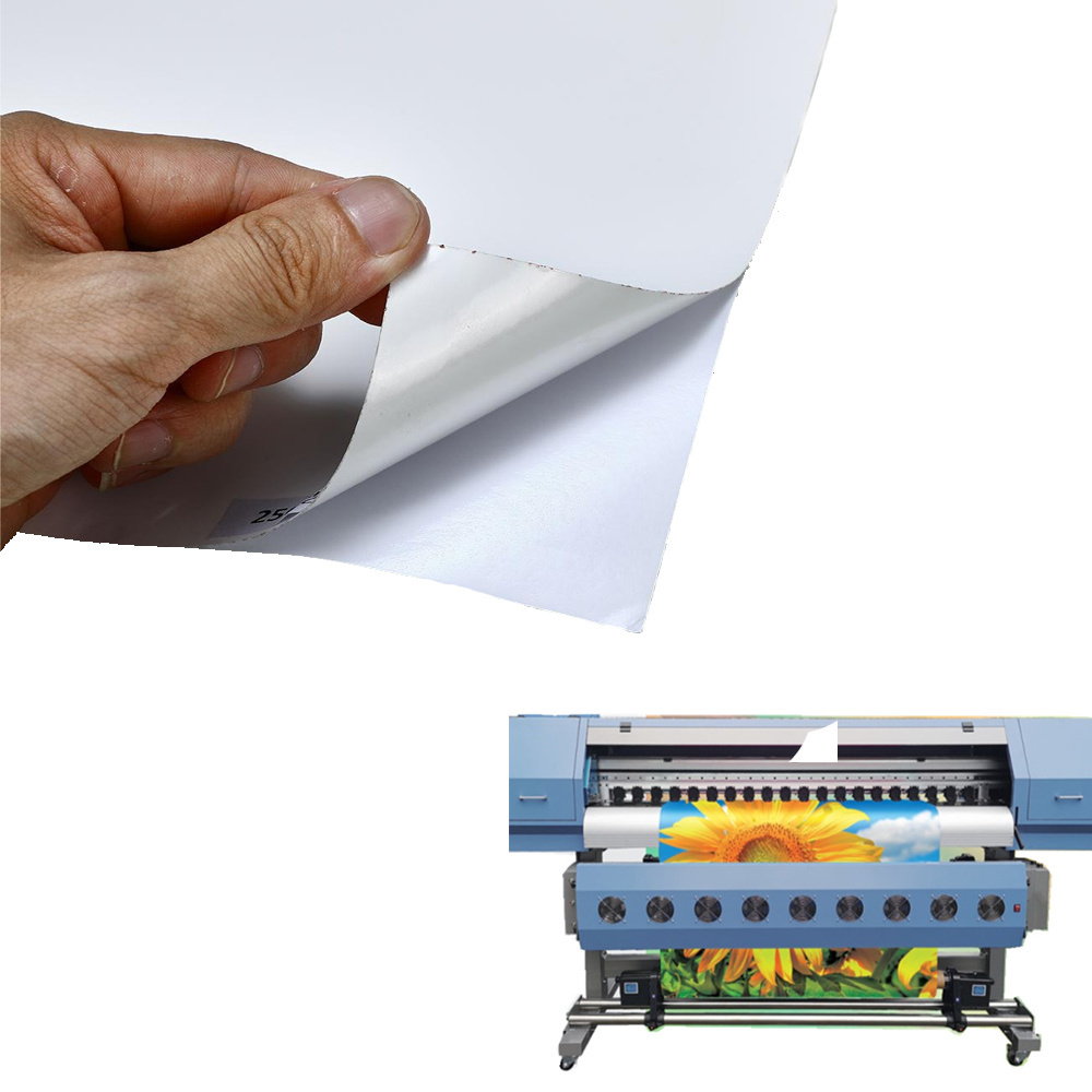 A2/A3/A4  OEM pp sticker paper for inkjet printer  advertising materials roll  printing media