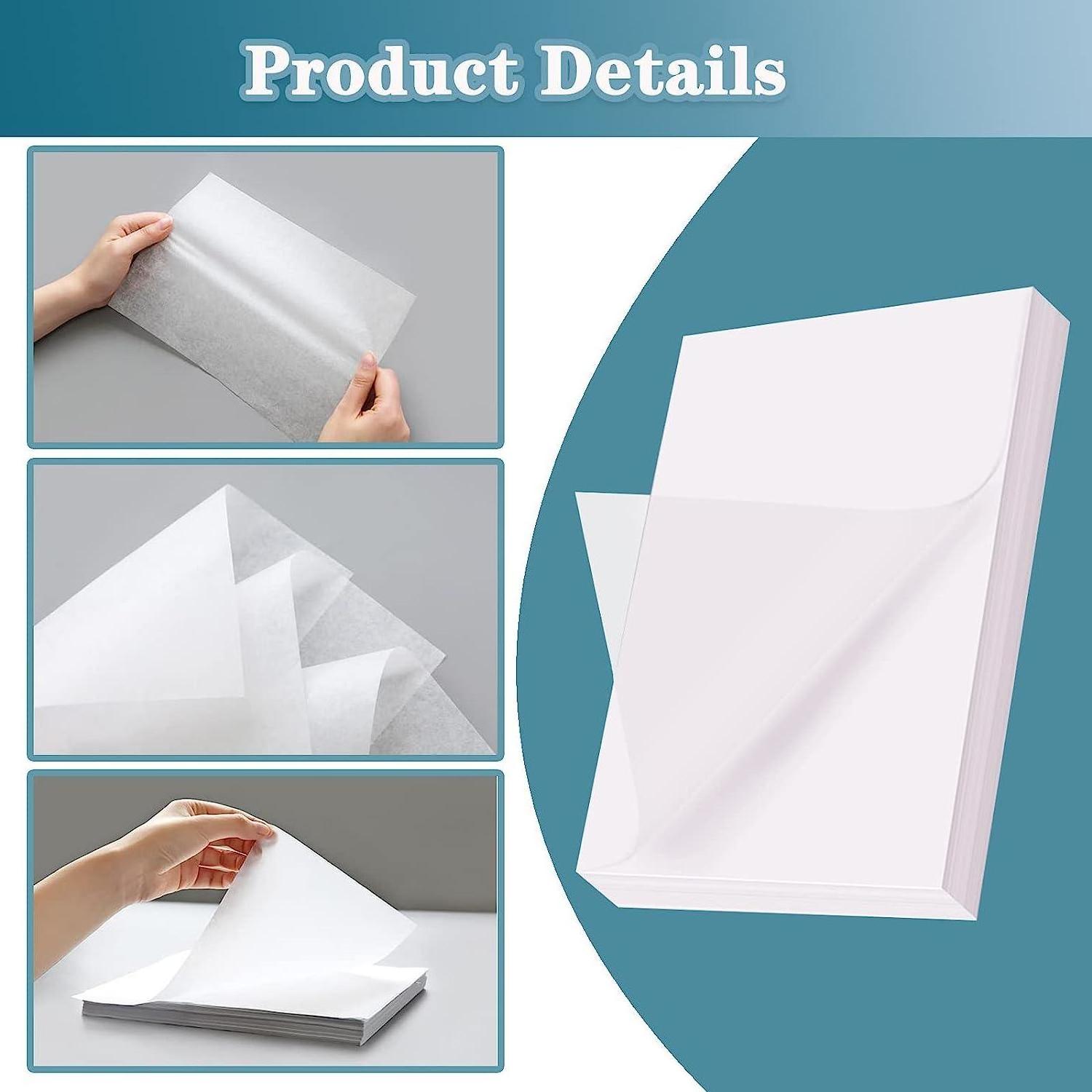 lizheng Tracing Paper White Translucent Sulfuric Acid Paper For Making Flash Stamp tracing drawing