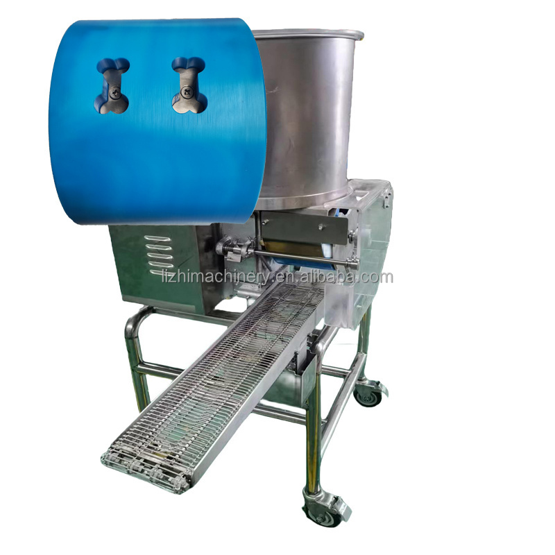 Full production line kibble dog snack food treat pressed making machine for soft chew dog food