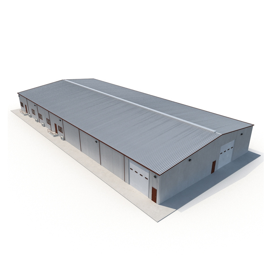 Steel frame building pole barn prefabricated warehouse metal building steel structure workshop