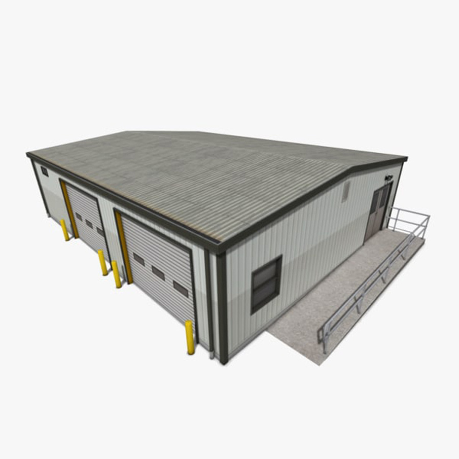 Steel frame building pole barn prefabricated warehouse metal building steel structure workshop