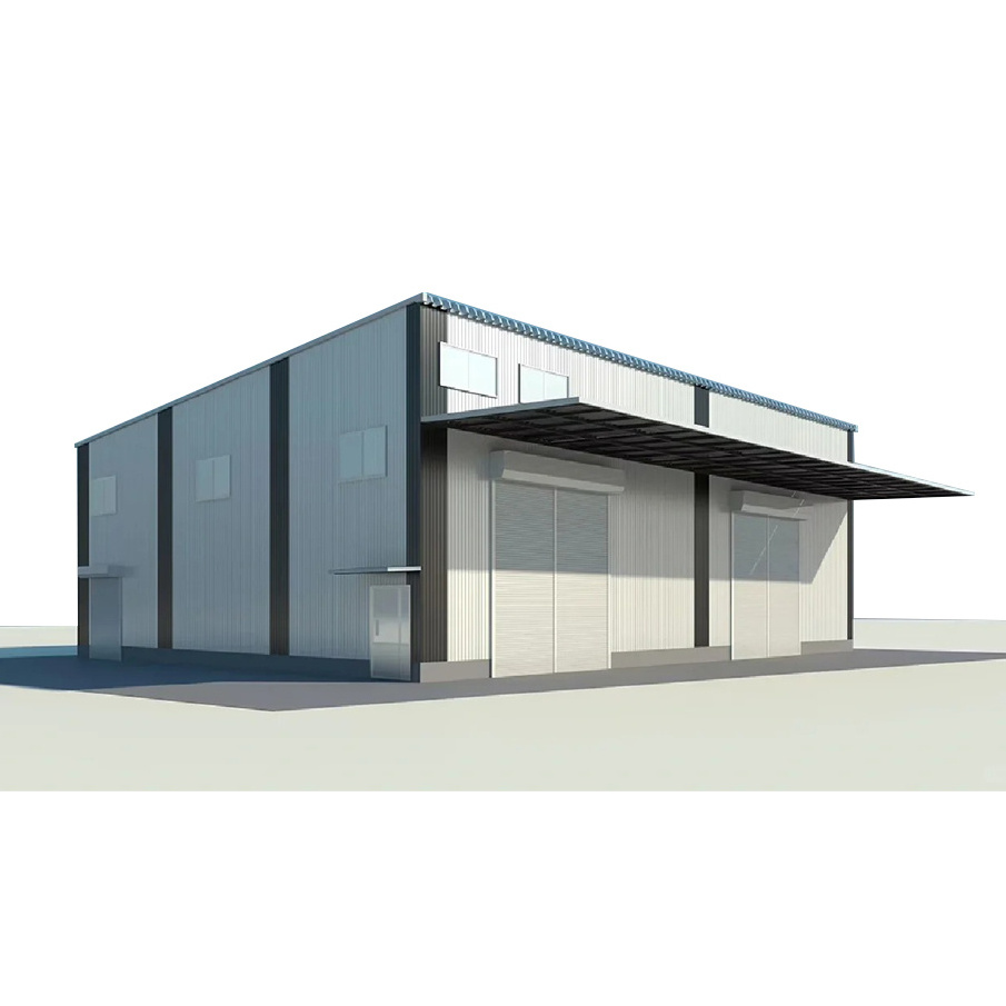 Steel frame building pole barn prefabricated warehouse metal building steel structure workshop