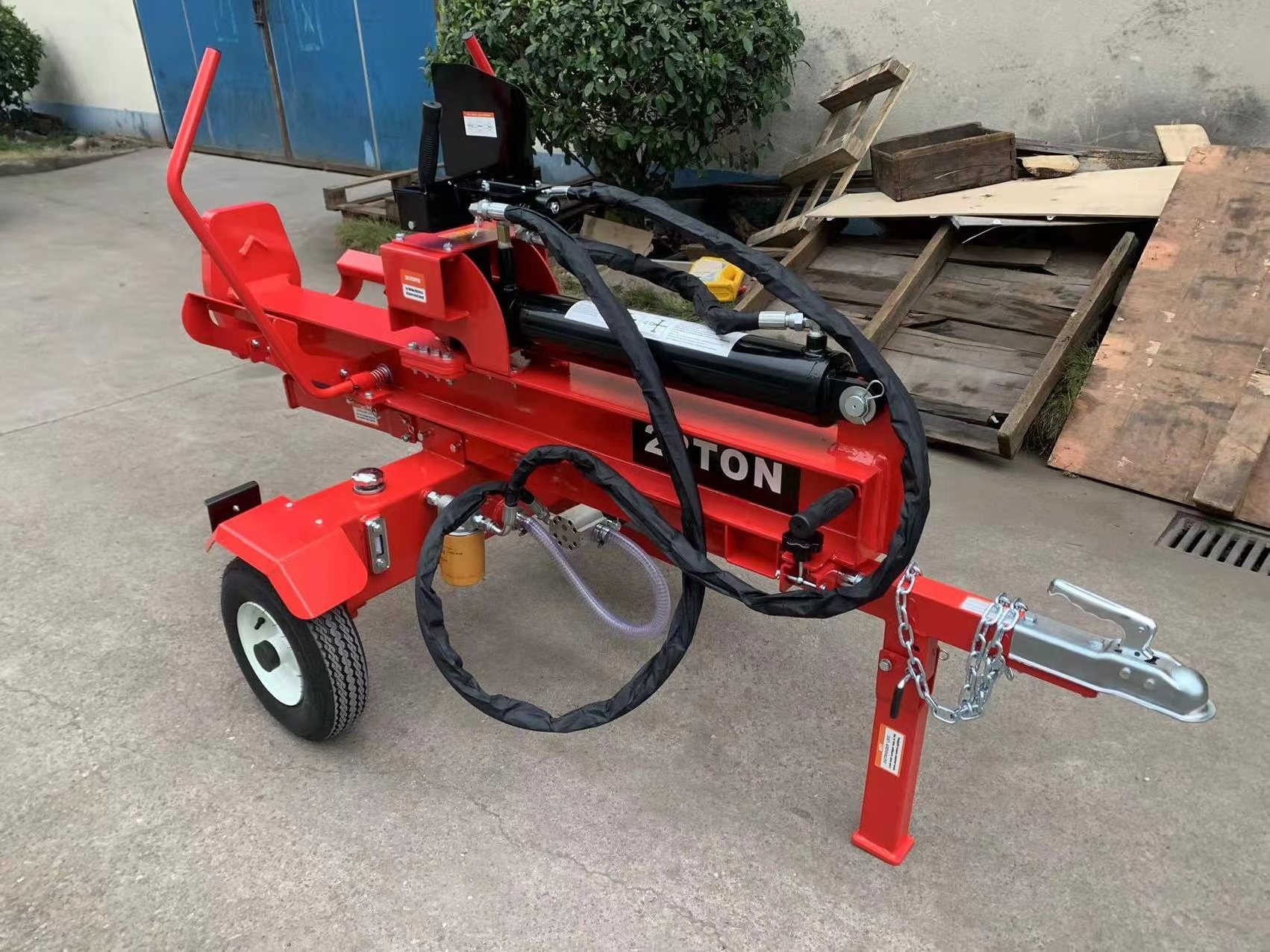 China wholesale huskee 22 ton log splitter,hydraulic screw log splitter for sale,kinetic log splitter electric