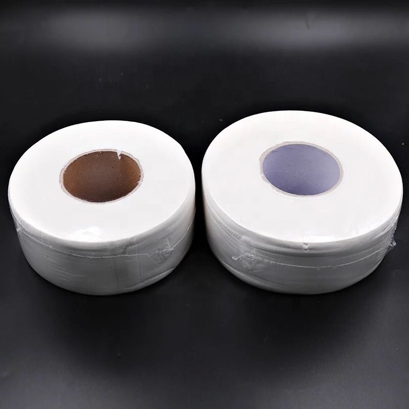 Natural white 100%  virgin wood pulp toilet tissue mini jumbo roll ultra soft jumbo toilet roll