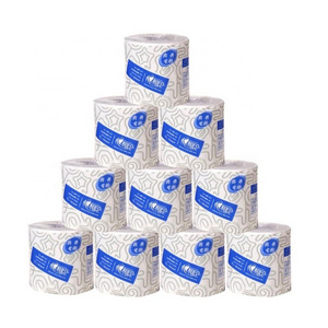 OEM Brand Toilet Tissue Paper Roll Flower Customized Wood Layer Pulp Embossing hygienic paper bamboo tissue paper