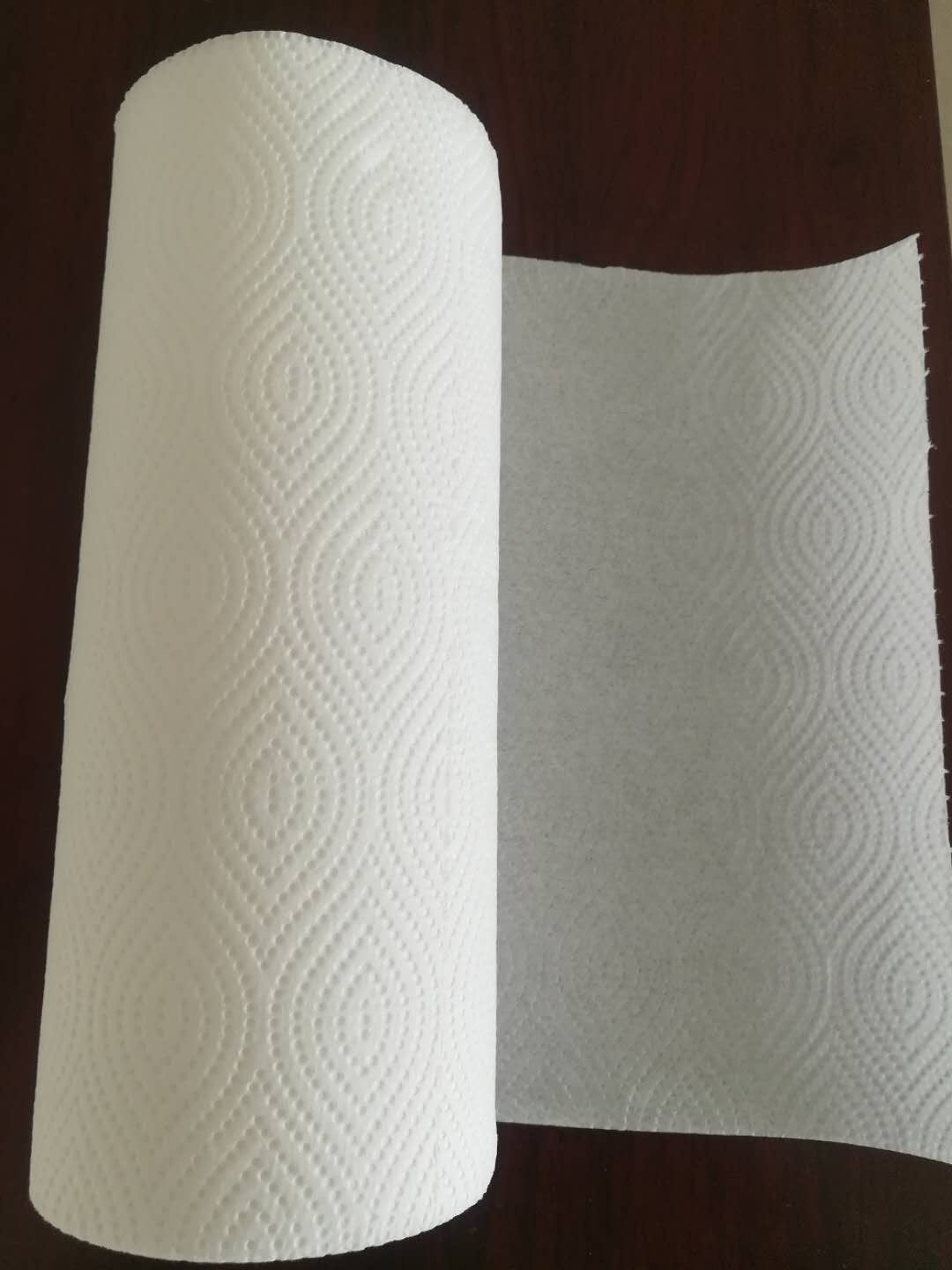 Full embossed individually wrapped paper kitchen, super strong oil absorption tissue paper kitchen towel paper