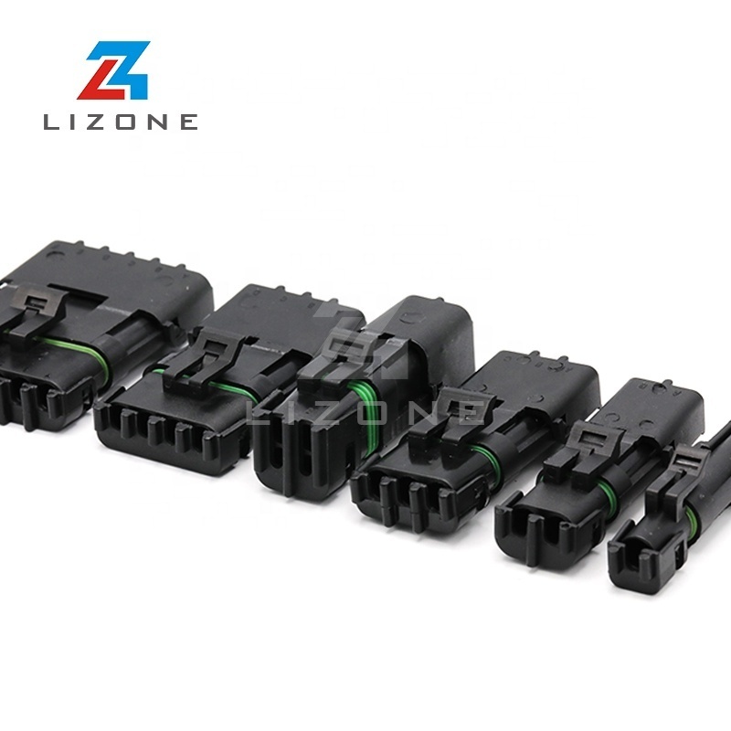 12015792  2 Pin Injector Vehicle Speed Sensor 2.5mm Automotive Connector Waterproof Connector delphi connector   12015792