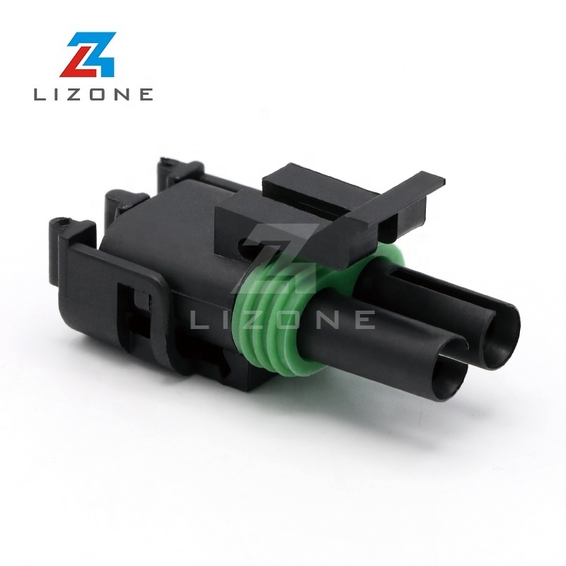 12015792  2 Pin Injector Vehicle Speed Sensor 2.5mm Automotive Connector Waterproof Connector delphi connector   12015792